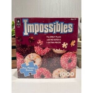 Impossibles Puzzle Yes, Please…Donuts 1000 Pieces New in Packaging